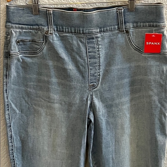 Spanx High Waisted Skinny Ankle Plus Size Jeans Size 1X - Picture 3 of 10
